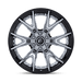 CATALYST 17X9 6X135 87 +1 CHR G-BLK