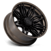 MUTINY 22X10 8X180 124 -18 M-BLK G-BRNZ