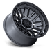 RAIL 17X9 6X5.5 106 -12 G-GNMTL BLK-LP