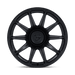 HALO 20X9 5X5/5.5 78 +1 BLK-OUT