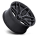 FLUX 24X10 6X135 87 +0 G-BLK GTCC