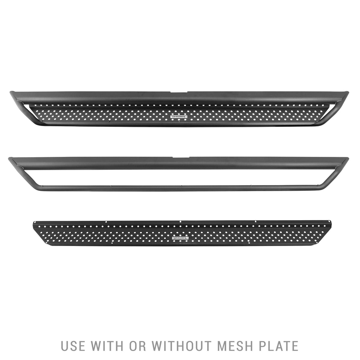 Dash Step Structures Drop down, full length step design is ideal for lifted vehicles or lar