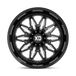 XD859 22X12 5X5/5.5 G-BLK MILLED -44MM