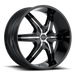 HE891 22X9 BLANK G-BLK W/ ACC 35MM (108-140)