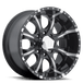HE791 17X9 5X5.0 G-BLK MILL -12MM