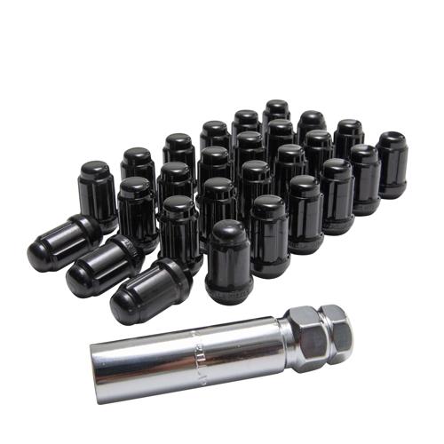 27-PACK 12-1.50 SPLINE WIK+LOCKS BLK GOR