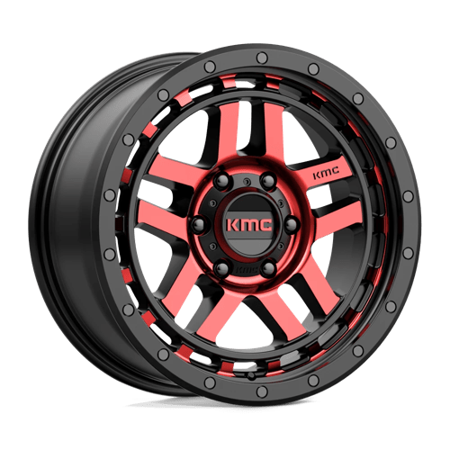 KM540 18X8.5 6X5.5 G-BLK MCH RTCC 18MM