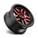 KM540 18X8.5 6X5.5 G-BLK MCH RTCC 18MM