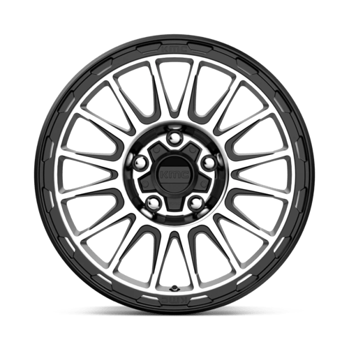 KM542 17X8 5X4.25 S-BLK MACH 38MM