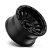 KM542 17X9 5X5.0 S-BLK -12MM