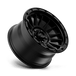 KM542 17X9 5X5.0 S-BLK -12MM