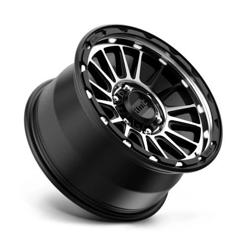 KM542 17X9 6X5.5 S-BLK MACH 18MM