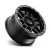 KM544 17X9 6X5.5 S-BLK GB LP -12MM