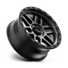 KM544 17X8.5 5X5.0 S-BLK GTCC 00MM