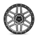 KM544 17X8.5 5X5.0 S-BLK GTCC 00MM