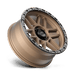 KM544 17X9 6X5.5 M-BRZ BLK LP -12MM