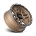 KM544 17X9 6X5.5 M-BRZ BLK LP -12MM