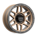KM544 17X9 8X6.5 M-BRZ BLK LP -12MM