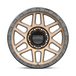 KM544 17X9 8X6.5 M-BRZ BLK LP -12MM