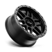KM544 17X9 5X5.0 S-BLK GB LP -12MM
