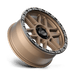 KM544 17X9 6X4.5 M-BRZ BLK LP 18 CB 66.1