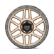 KM544 17X9 6X5.5 M-BRZ BLK LP 18MM