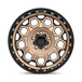 KM545 17X8 5X4.25 M-BRZ BLK LP 38MM