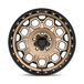 KM545 17X9 5X5.0 M-BRZ BLK LP -12MM