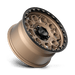 KM545 17X9 6X5.5 M-BRZ BLK LP 18MM