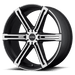 KM686 22X9.5 6X135 S-BLK MACH 38MM