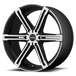 KM686 22X9.5 6X135 S-BLK MACH 38MM