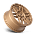 KM716 17X8 5X4.25 M-BRONZE 38MM