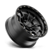 KM718 17X8.5 5X150 S-BLK 00MM