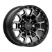 KM718 17X8.5 6X5.5 S-BLK GTCC 18MM