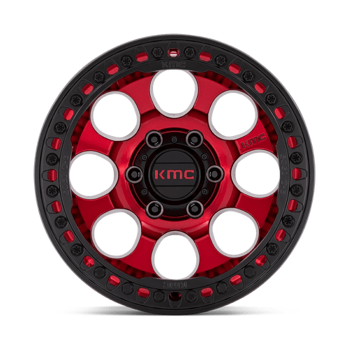 RIOT BL 17X8.5 5X5.0 RD-BLK-RG +0