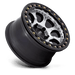 RIOT BL 17X9 5X5.0 MCH-FC-BLK -12