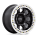 KM237 17X9 BLANK S-BLK-MACH-RG -38MM (108-150)