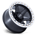 VI BL 20X10 8X6.5 125 -48 S-BLK MACH