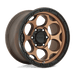 KM541 17X9 6X5.5 M-BRZ BLK LP -12MM