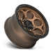 KM541 17X9 5X5.0 M-BRZ BLK LP -12MM