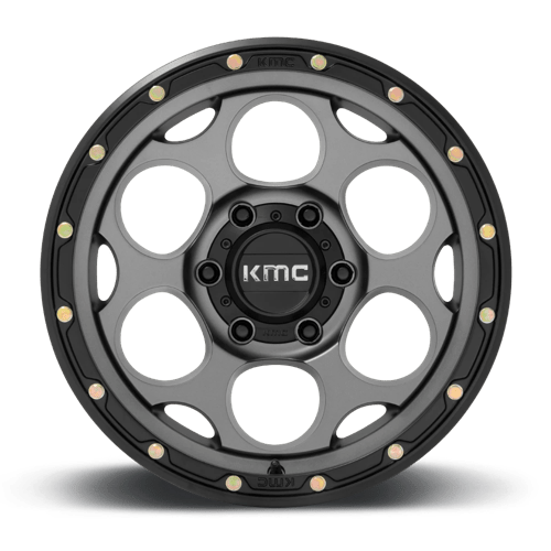 KM541 17X9 6X5.5 S-GRY BLK-LP -12MM
