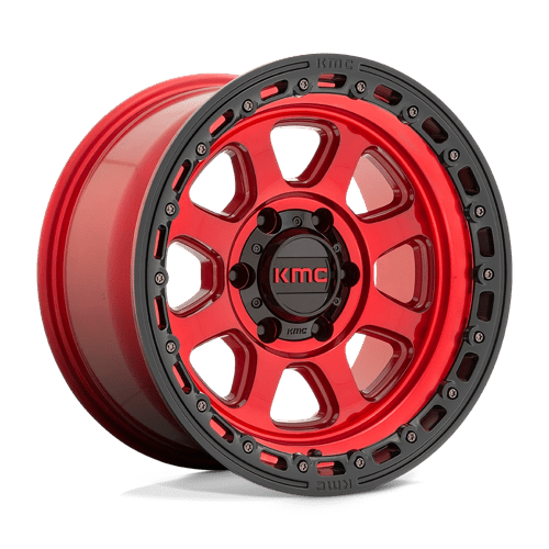 KM548 17X9 5X5.0 C-RED BLK-LP 00MM