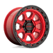KM548 17X9 5X5.0 C-RED BLK-LP 00MM