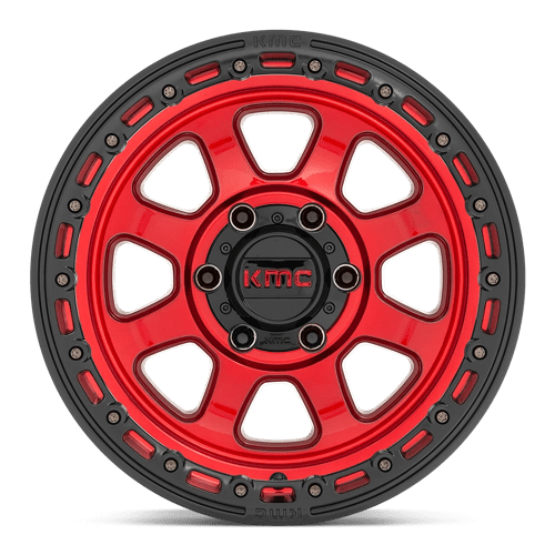 KM548 17X9 5X5.0 C-RED BLK-LP 00MM