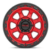 KM548 17X9 5X5.0 C-RED BLK-LP 00MM