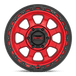 KM548 17X9 5X5.0 C-RED BLK-LP 00MM