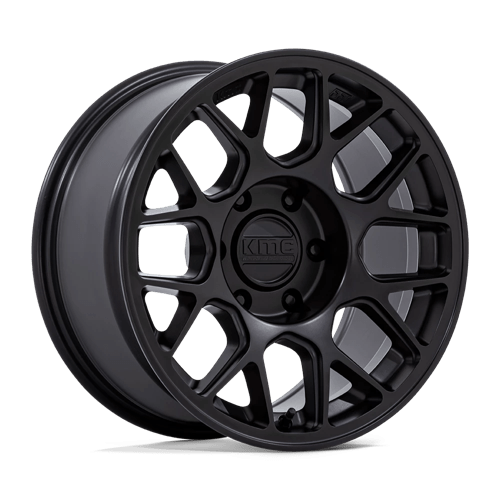 KM730 17X8.5 6X4.5 M-BLK 25MM