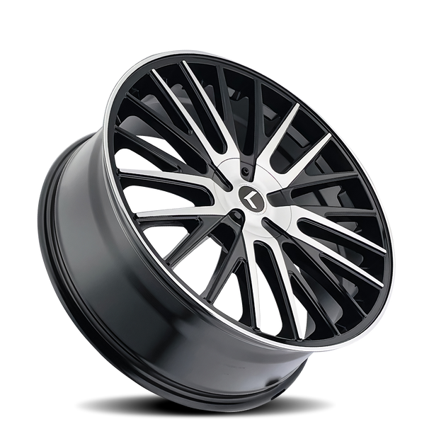 DOUBLE DOWN (KR185) GLOSS BLACK MACHINED