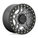 RECON UTV BL 15X7 4X137 G-MTL BLK-RG +38