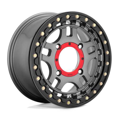 KS240 15X7 4X137 G-MTL BLK-RING 38MM